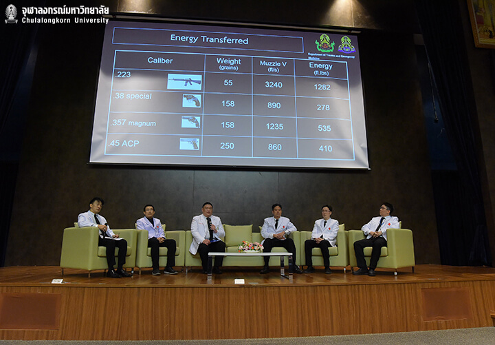 เสวนาเรื่อง “Escape and Survive in Mass Shooting”