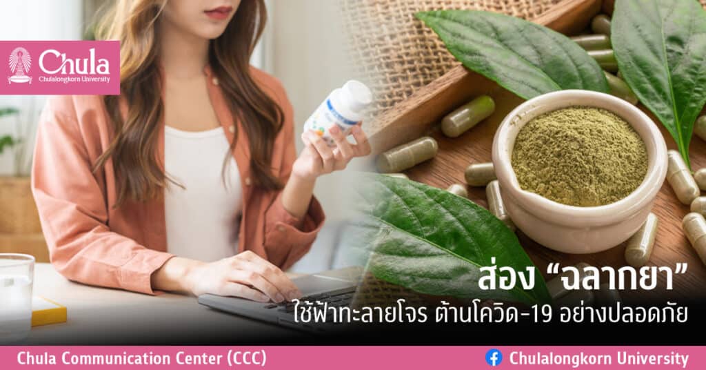 ส่อง “ฉลากยา” ใช้ฟ้าทะลายโจร ต้านโควิด-19 อย่างปลอดภัย