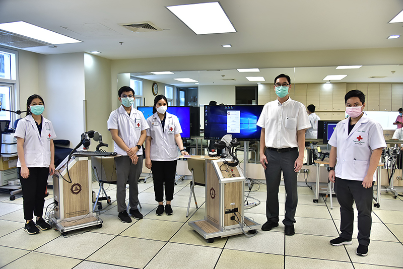 The CUREs (Chulalongkorn University Rehabilitation Exoskeleton/End Effector system) team