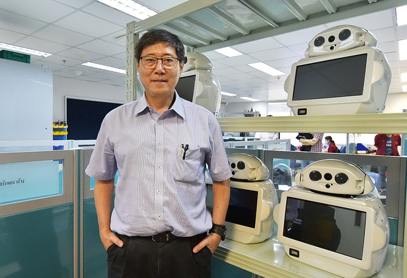 Prof. Dr. Viboon Sangveraphunsiri, Department of Mechanical Engineering, Faculty of Engineering, Chulalongkorn University and Head of Robotics and Automation Center