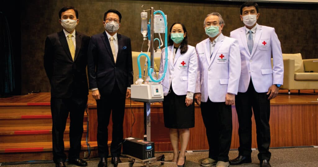 Chulalongkorn University Produces Oxygen Devices for Nationwide Hospitals