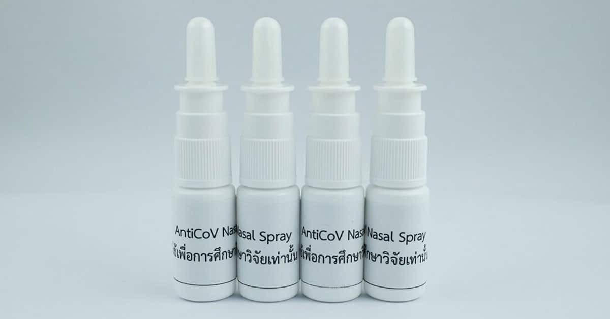 'Promising' Nasal Spray to Launch in Third Quarter Chulalongkorn