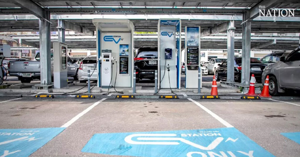 Chula Installs EV Charging Stations on Campus as SAMYAN SmartCity Project Takes Shape