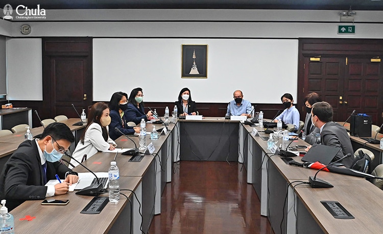 Chula and NUS Executives Discuss Academic Cooperation -3