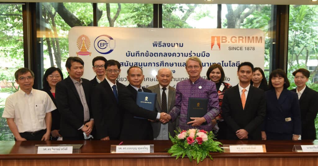 B.Grimm Power Together with Chulalongkorn University Driving Energy Innovation towards Sustainability