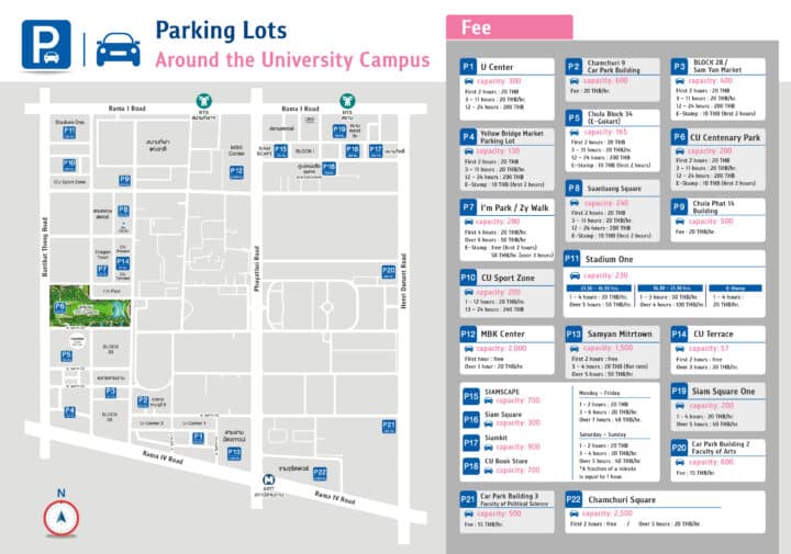 Available Parking lots for Chula Commencement Ceremony 2021 ...