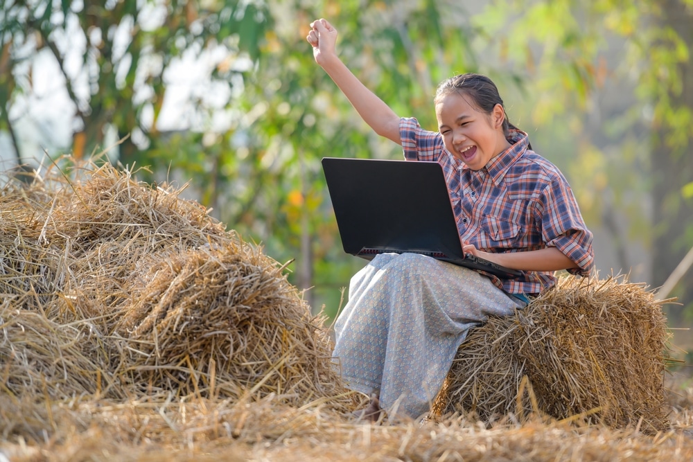 Student in the Thai Rural