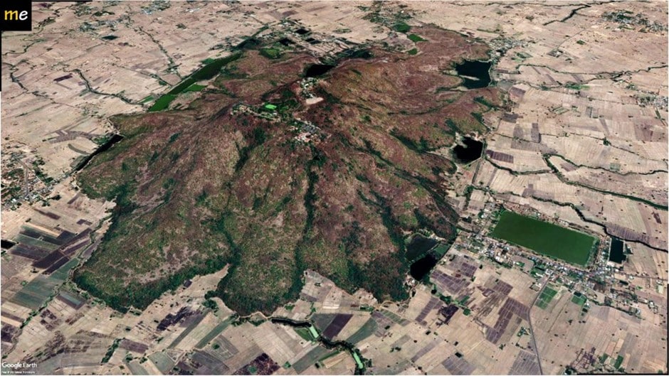 ภูมิลักษณ์ (landform) ของเขาพนมรุ้ง 