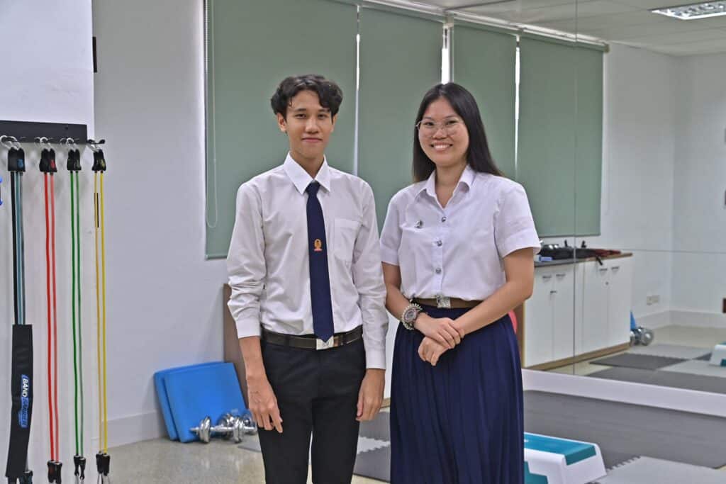 Assaree Jittpranee and Kulpreeya Somkam, 3rd-year students,

Faculty of Allied Health Sciences, Chulalongkorn University