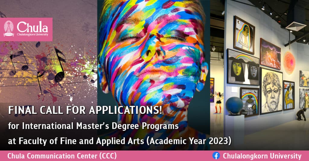 FINAL CALL FOR APPLICATION! International master’s degree programs at Faculty of Fine and Applied Arts