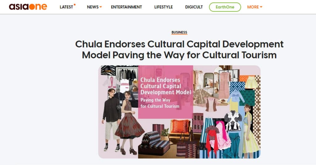 Chula Endorses Cultural Capital Development Model Paving the Way for Cultural Tourism-AsiaOne