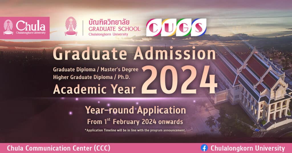 Graduate Admissions for Academic Year 2024