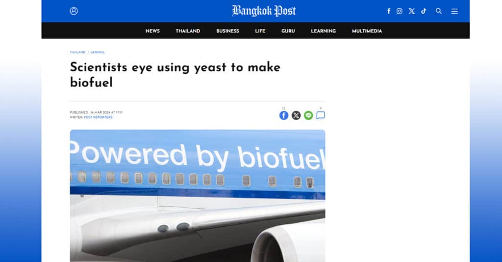 Scientists Eye Using Yeast to Make Biofuel