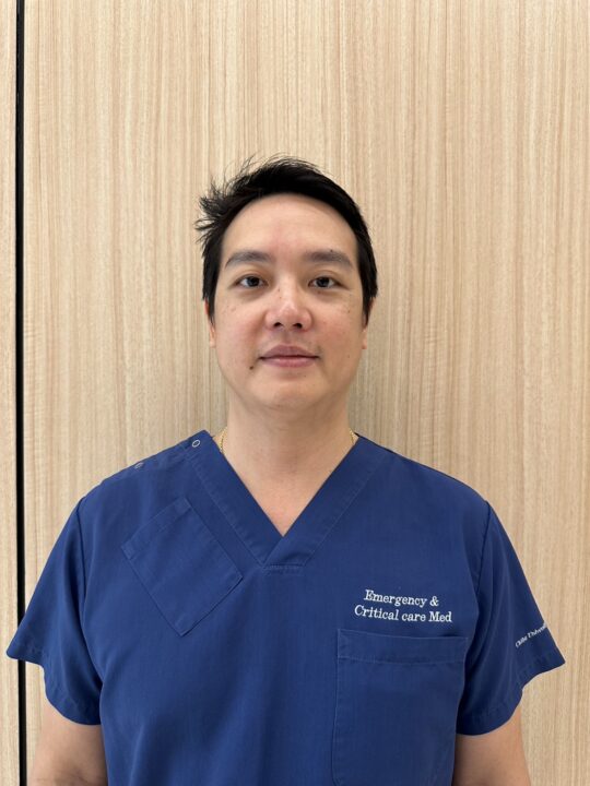 Dr. Attasit Komin, Emergency Medicine Department Chulalongkorn Hospital
