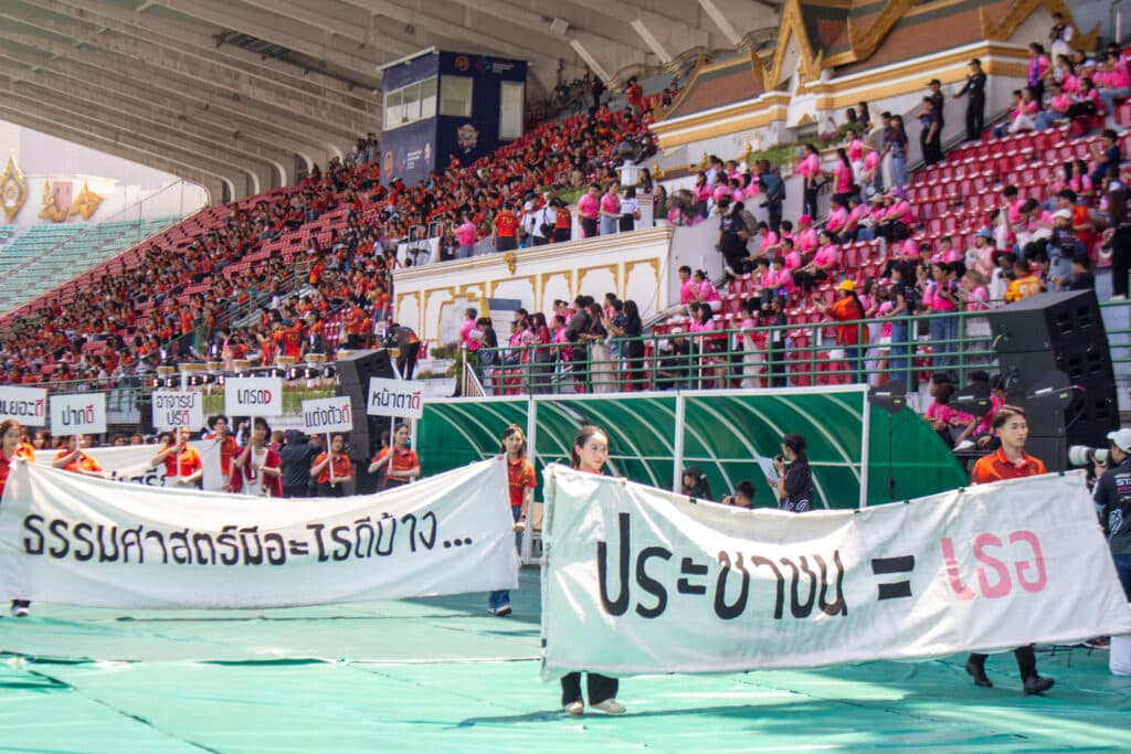 Chulalongkorn University-Thammasat University Make History with CU-TU Unity Football Match 2024