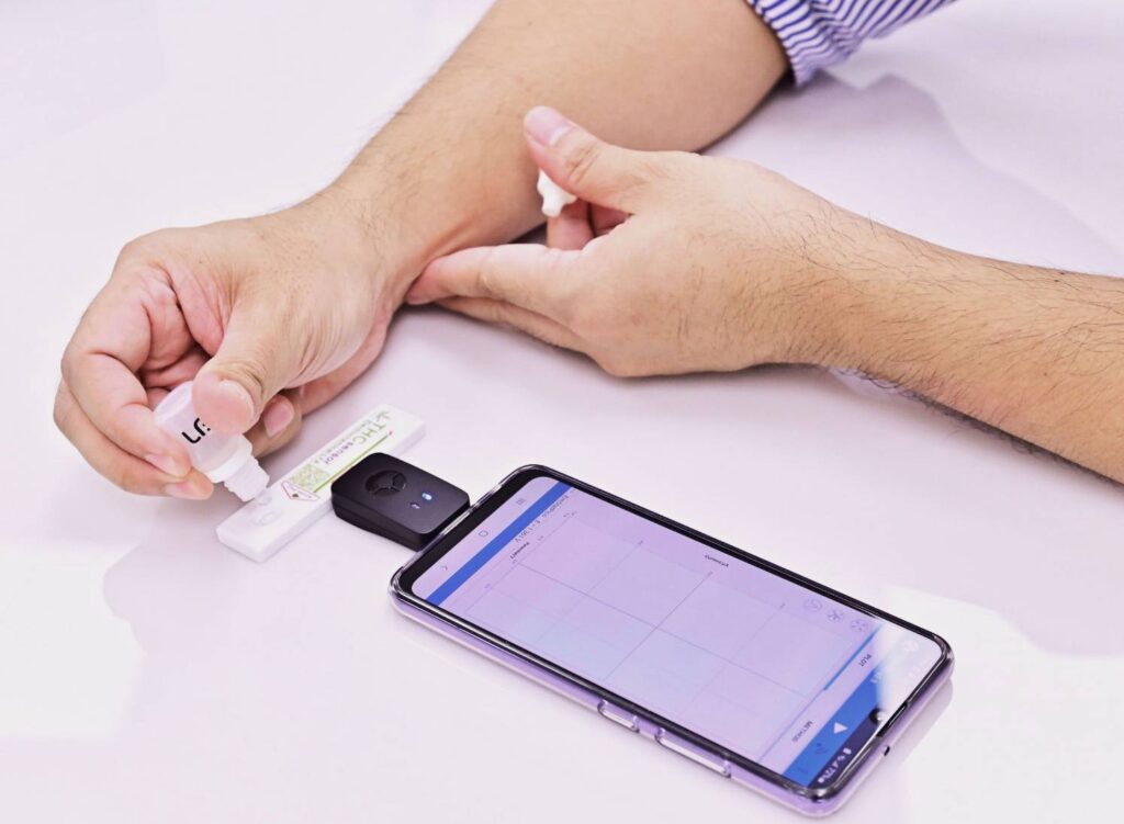 Test Kit for THC Amount in Cannabis Products -- Chula Innovation to Reduce Health Risk and Increase Consumer Safety 