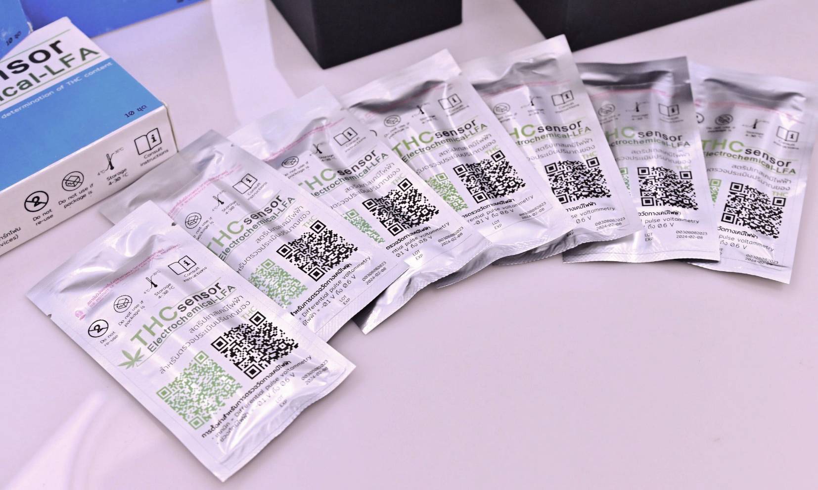 Test Kit for THC Amount in Cannabis Products -- Chula Innovation to Reduce Health Risk and Increase Consumer Safety 