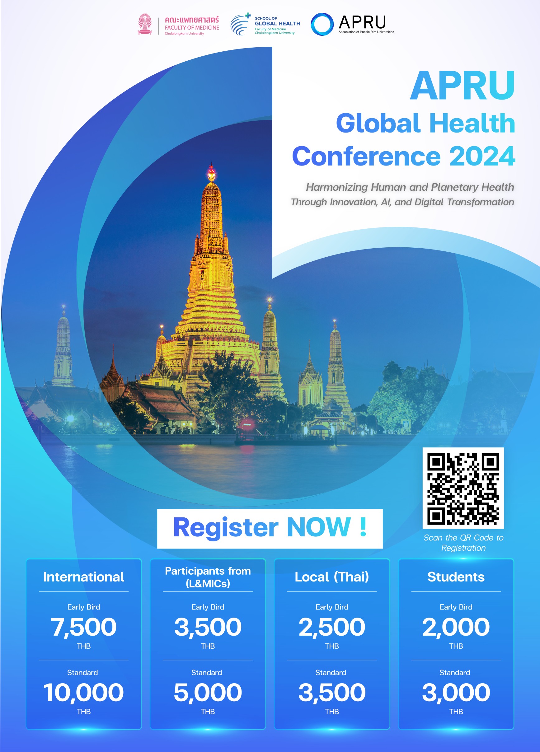 Shape the Future of Global Health: Register Now for APRU’s 2024 Conference in Bangkok!
