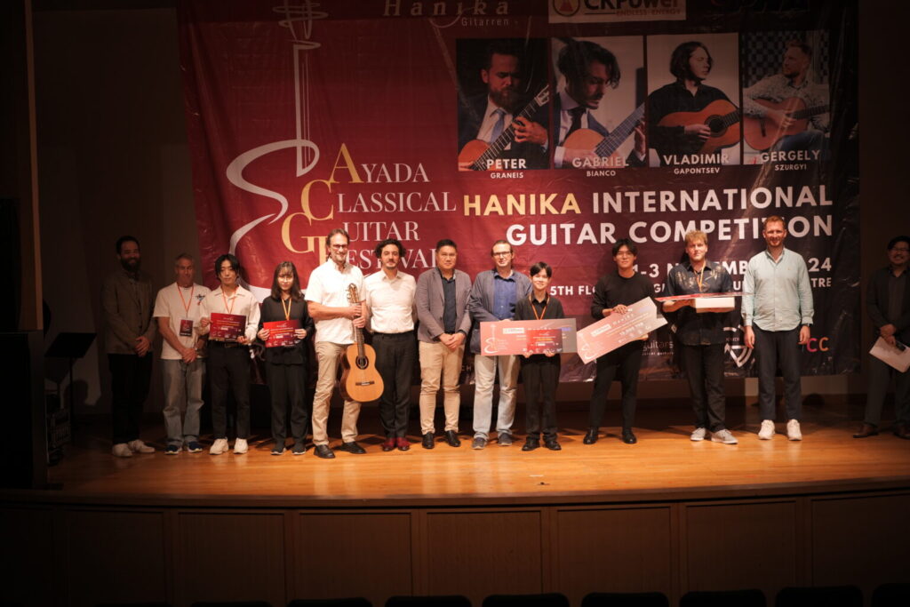 Chula’s Faculty of Fine and Applied Arts Student Wins Runner-up in an International Classical Guitar Competition 