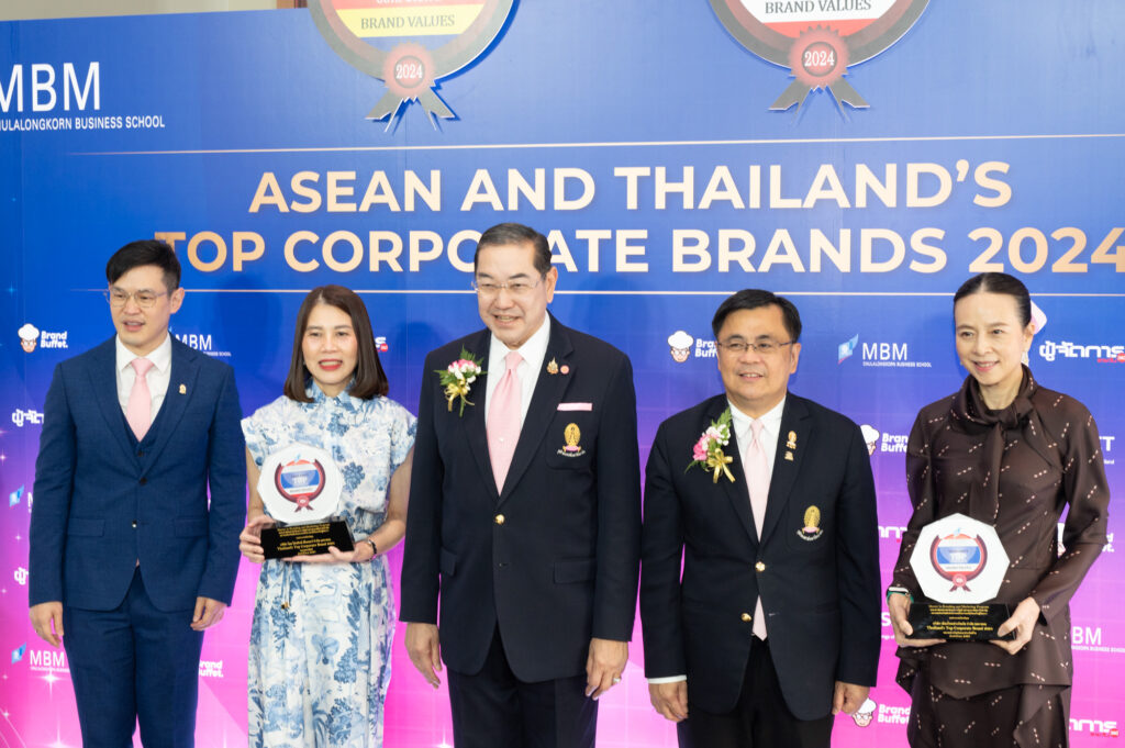 Chula Awards ASEAN and Thailand’s Top Corporate Brands for the 15th Year, Recognizing the Highest Corporate Brand Value of 2024