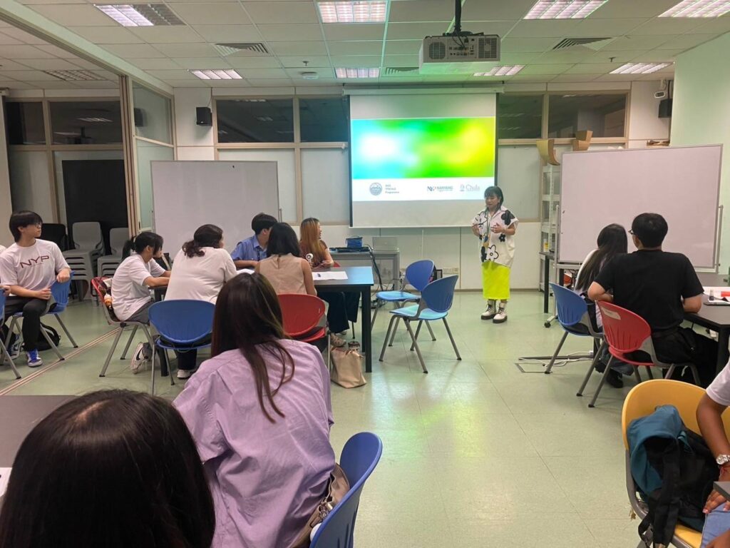 Chula Takes Part in Art Activity in Singapore with Nanyang Polytechnic for Sustainable Design 