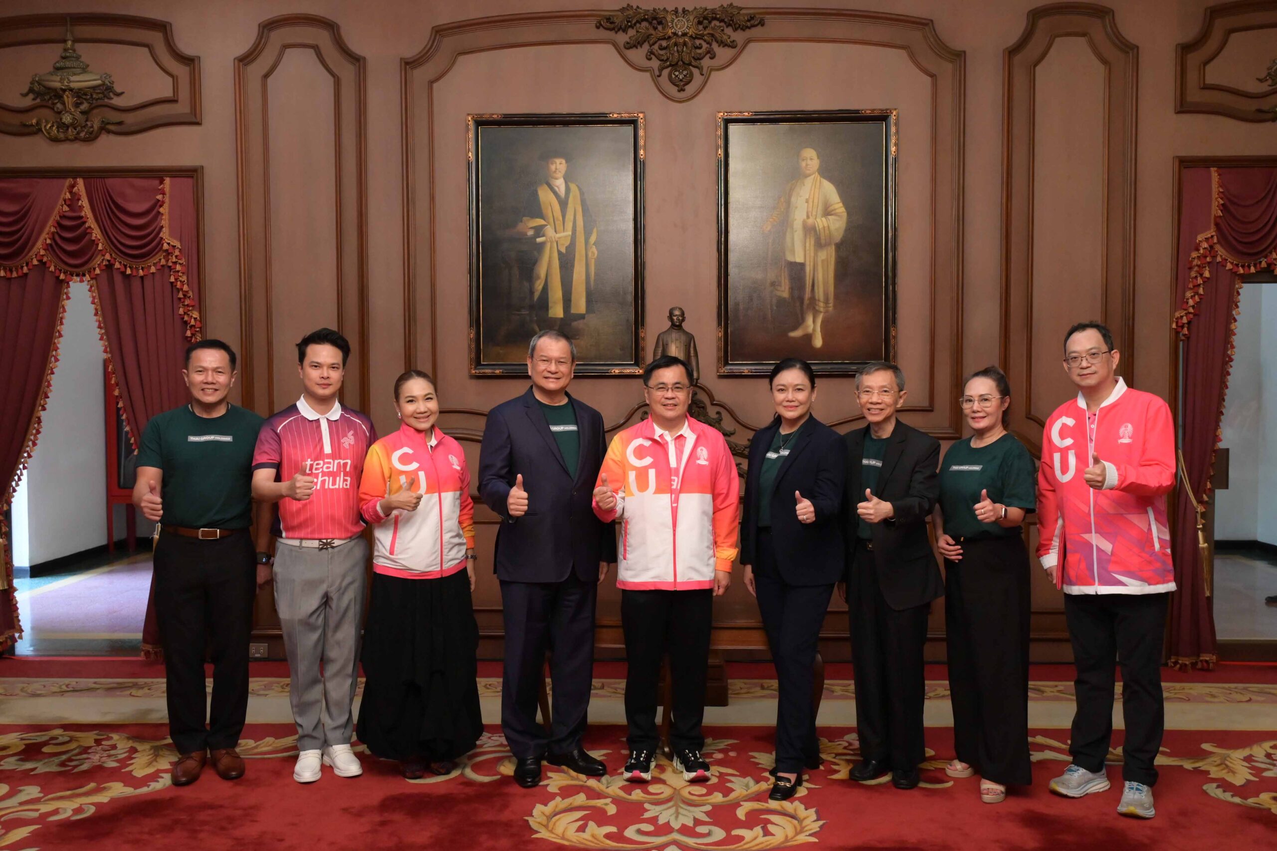 Chula Staff Athletes Participate in "Tumpang Games 2025" and Pay Homage to the Late Kings Rama V and Rama VI