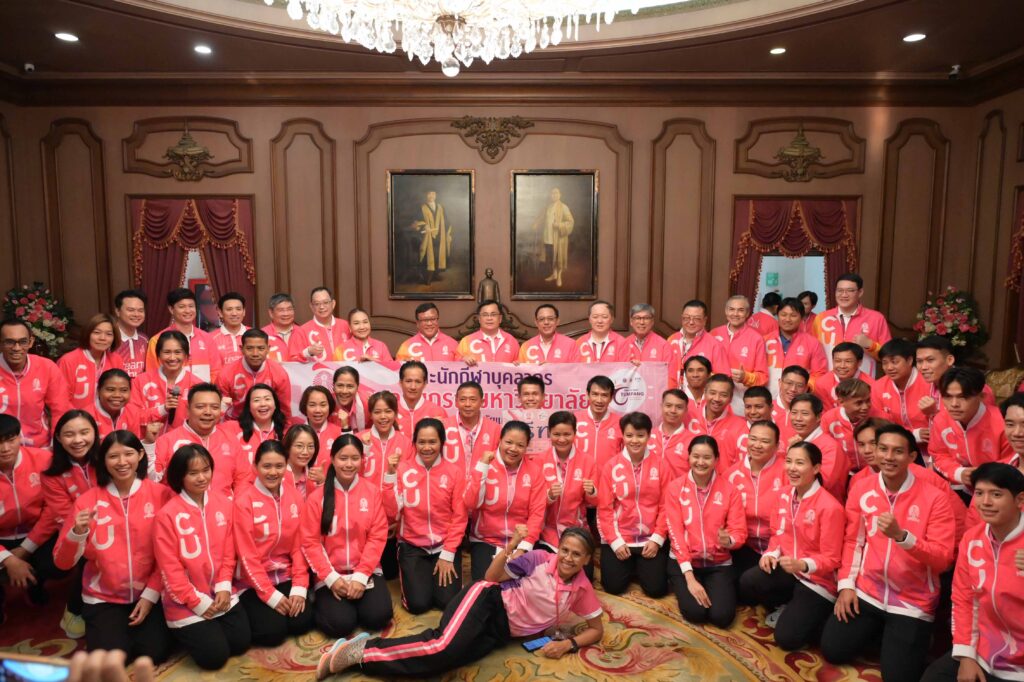 Chula Staff Athletes Participate in "Tumpang Games 2025" and Pay Homage to the Late Kings Rama V and Rama VI 