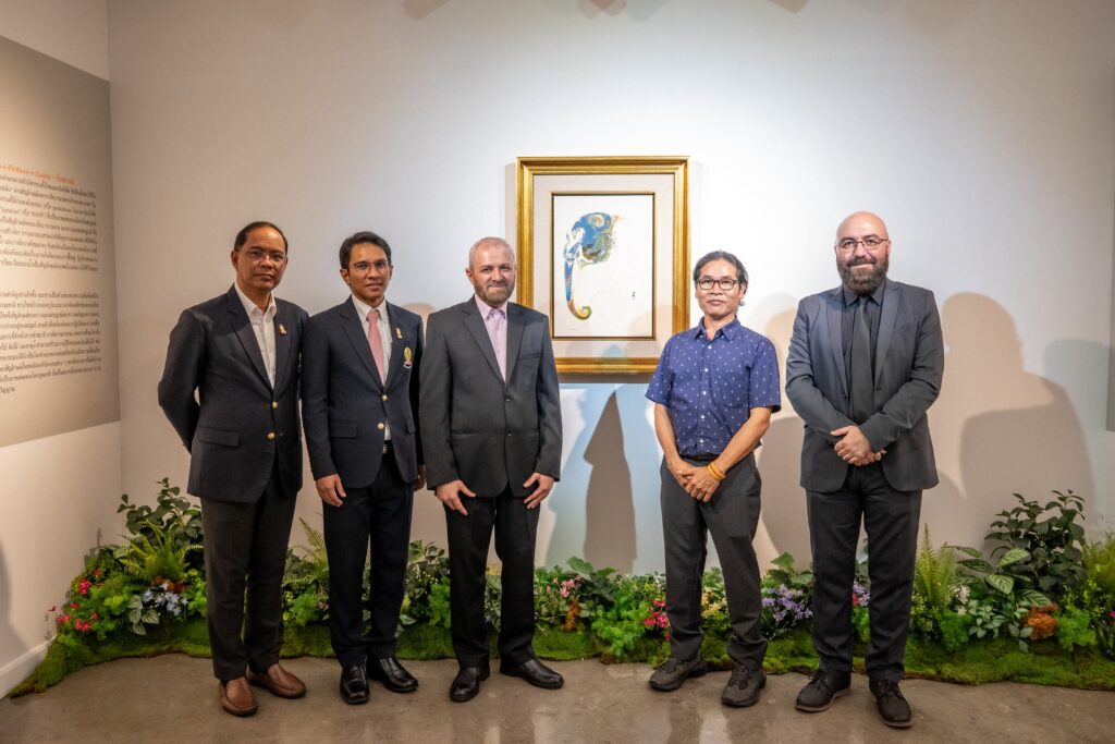 “Genesis through Siamese and Persian Eyes” Exhibition at CU Museum—Myth Retelling through Paintings of Thai and Iranian Artists 