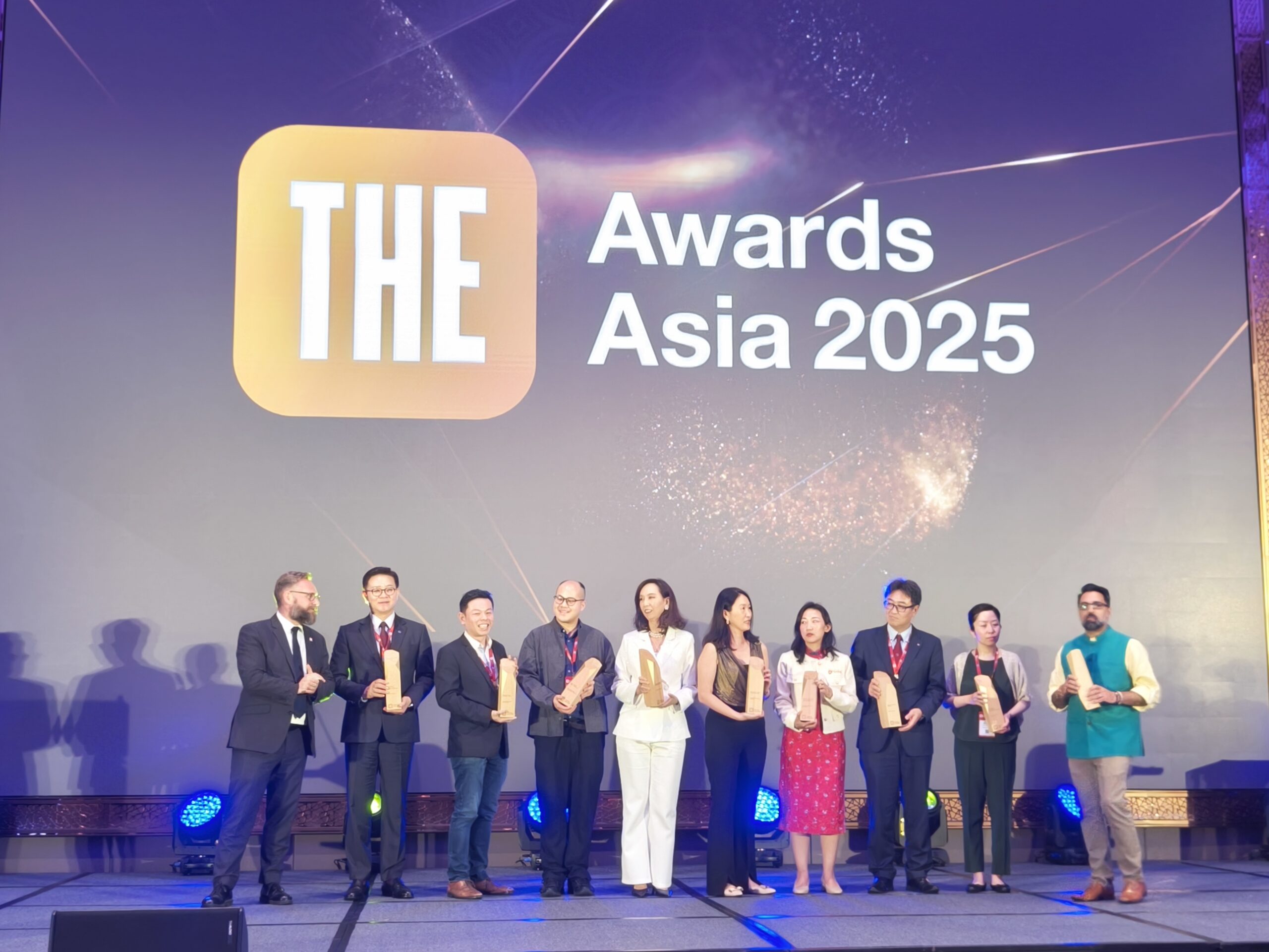 Chula Wins Top Innovation Prize at THE Asia Awards 2025