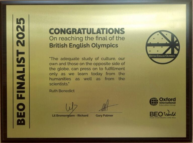 Chula Satit Students Win British English Olympics 2025 