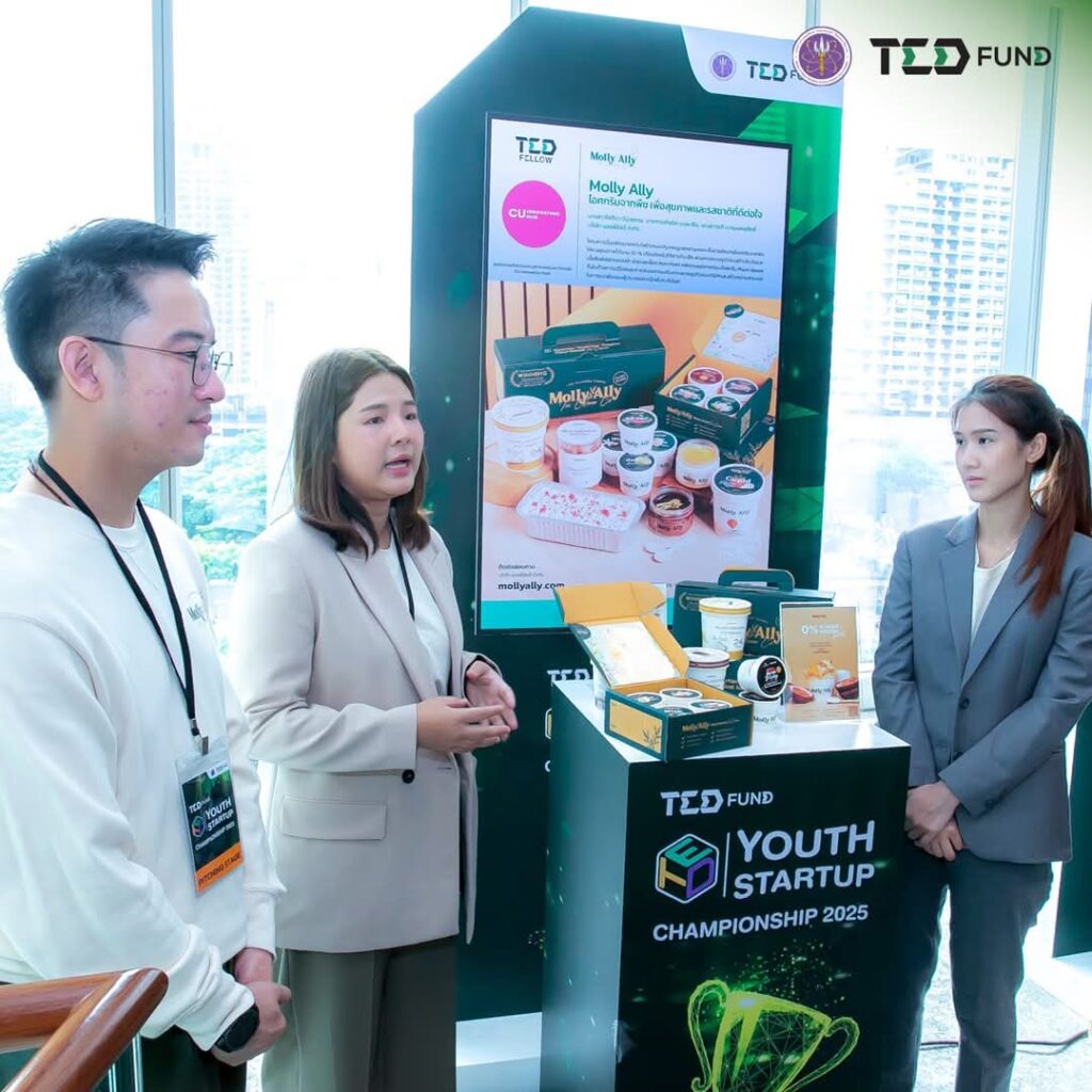 “Molly Ally” Plant-Based Ice Cream from CU Innovation Hub Team Wins 1st Runner-Up at TED Youth Startup Championship 2025