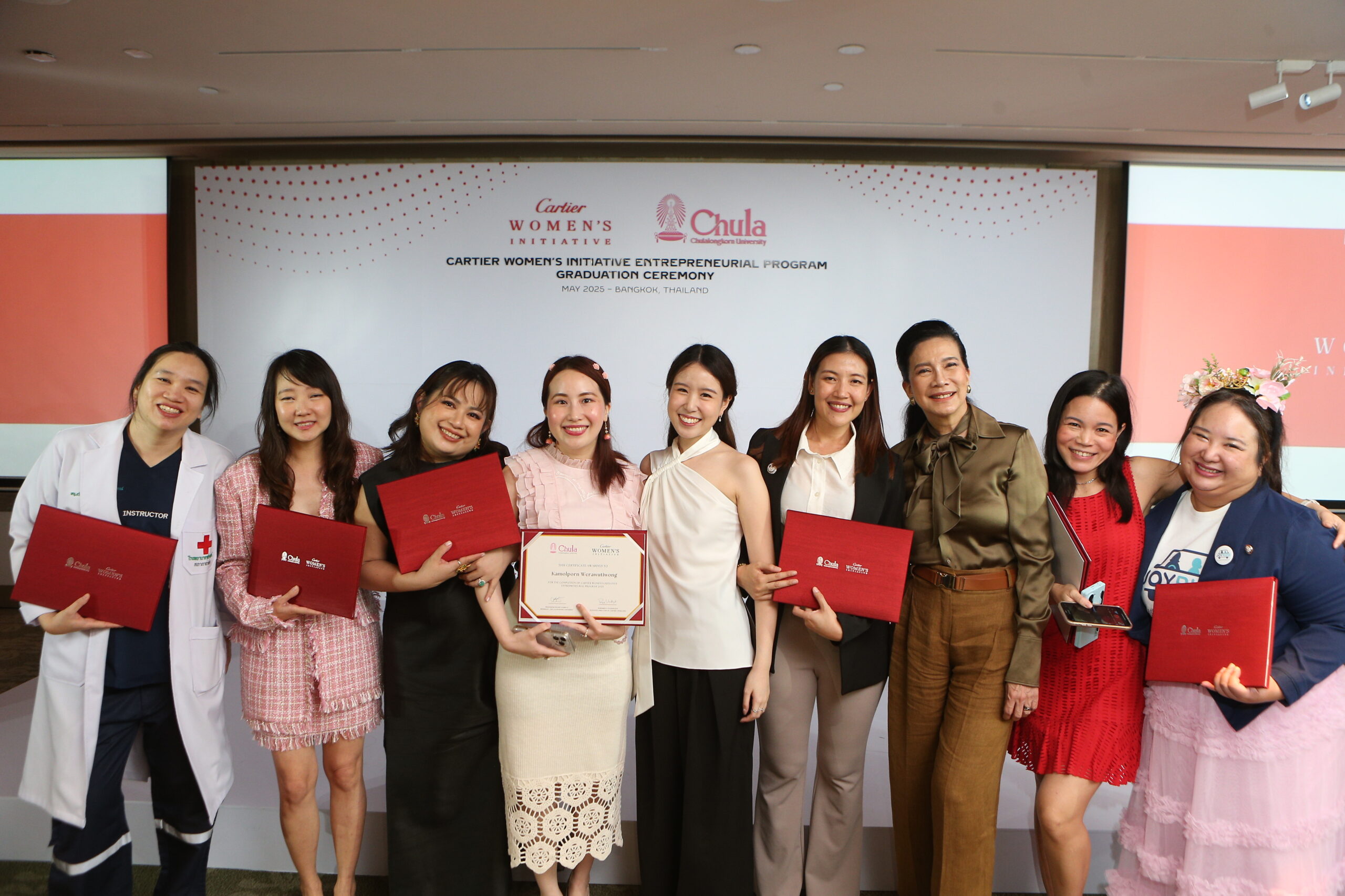 Cartier Thailand Partners with Chula to Celebrate Social Entrepreneurs and Graduates of the Cartier Women’s Initiative Entrepreneurial Program 