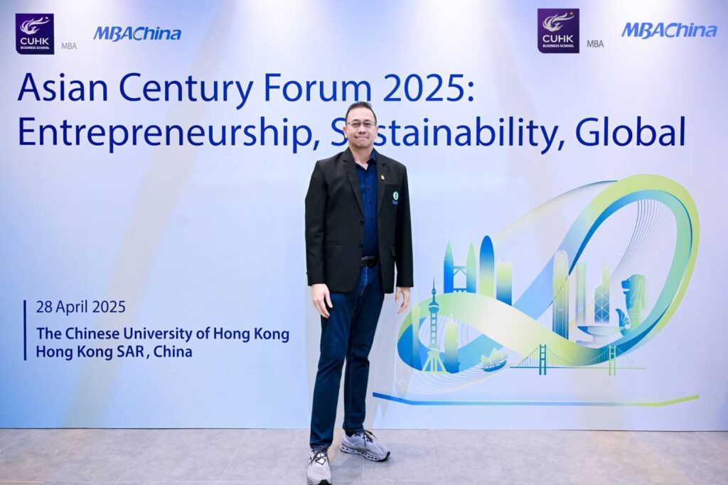 Sasin Wins Two Awards at “Asian Century Entrepreneurship–Sustainability–Global Forum 2025” 