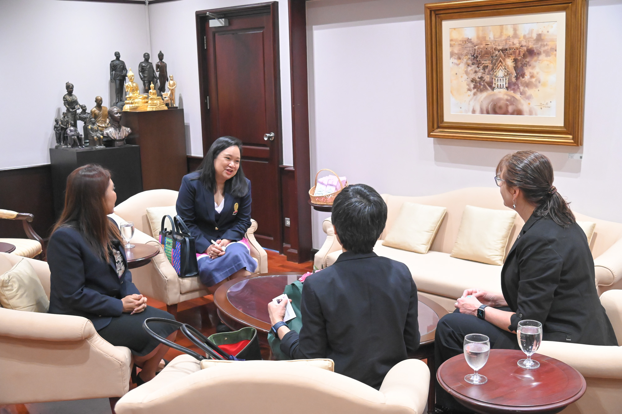 Representatives from Ohio University Discuss Collaboration Expansion with Chulalongkorn University 