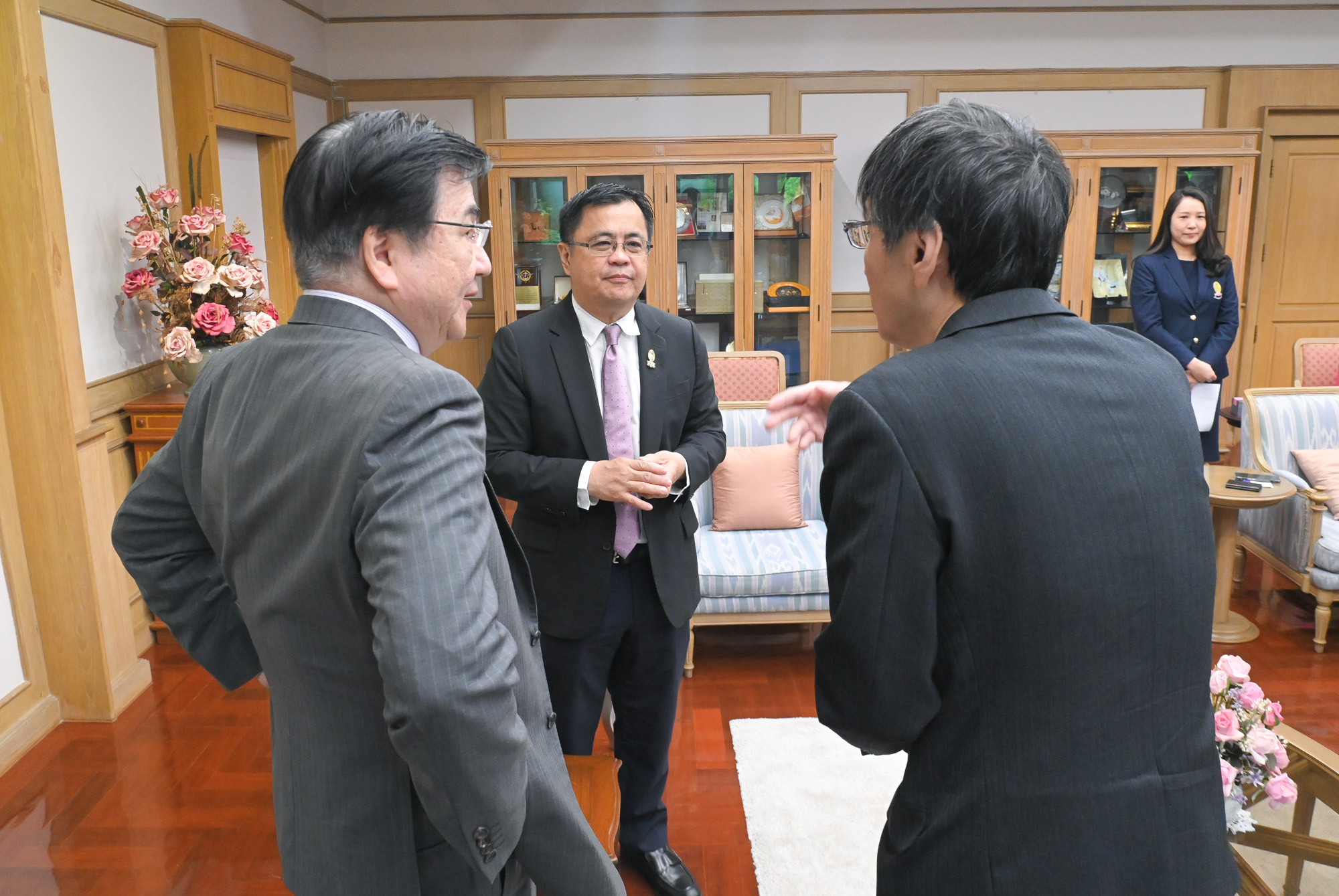 Chulalongkorn University Executives Welcome Tohoku University President to Discuss Academic Collaboration 