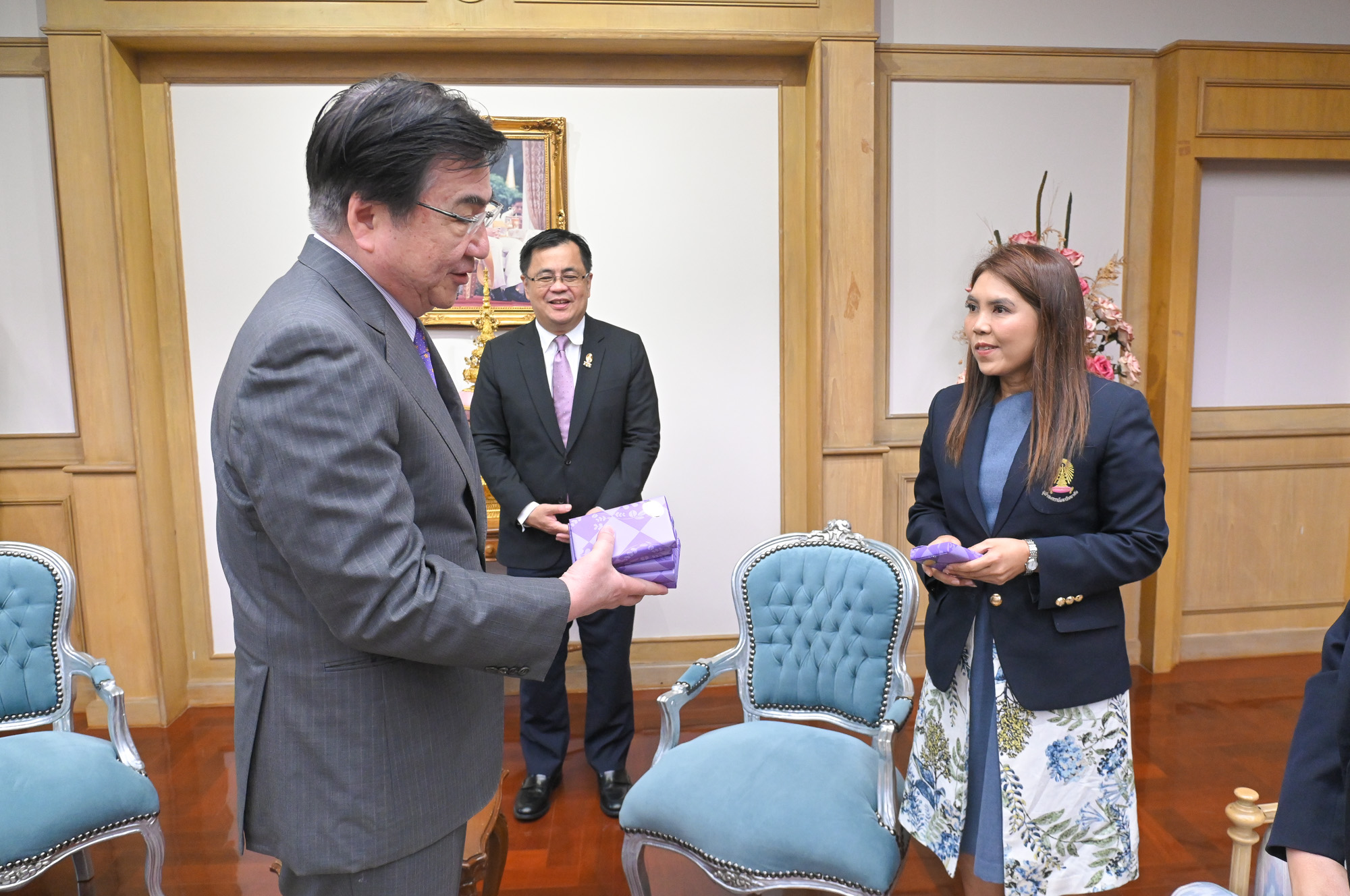 Chulalongkorn University Executives Welcome Tohoku University President to Discuss Academic Collaboration 