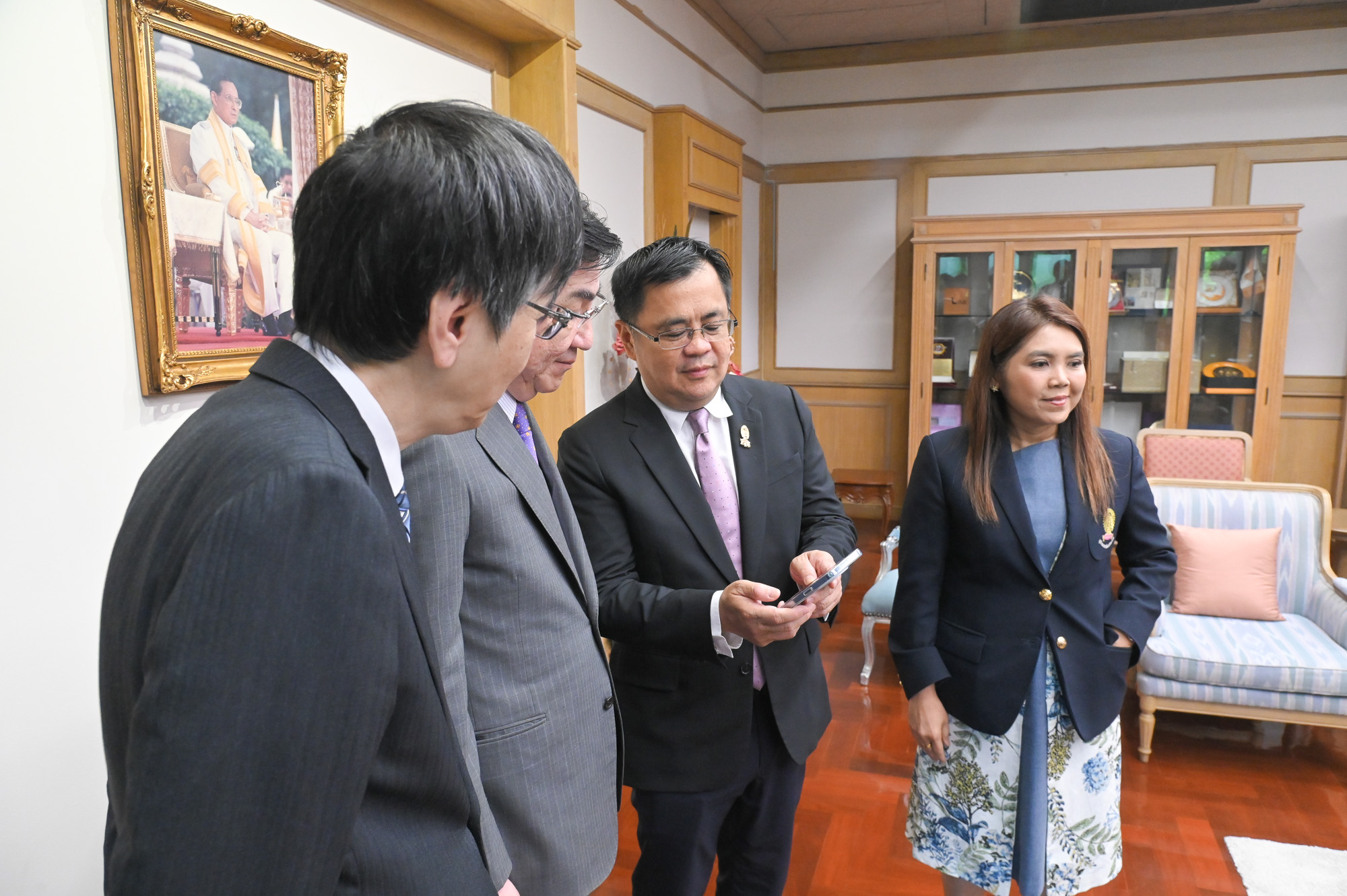 Chulalongkorn University Executives Welcome Tohoku University President to Discuss Academic Collaboration 