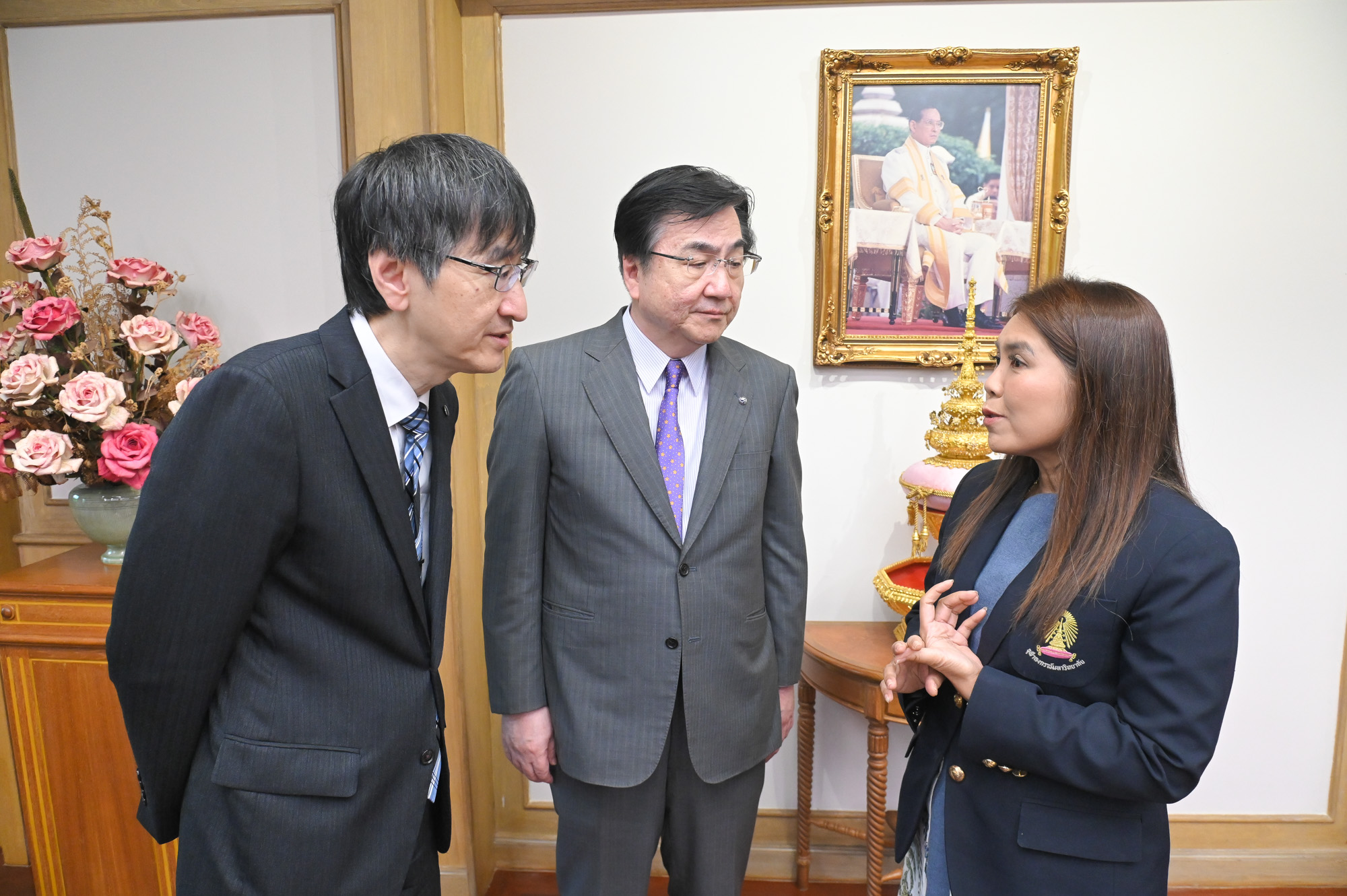 Chulalongkorn University Executives Welcome Tohoku University President to Discuss Academic Collaboration 