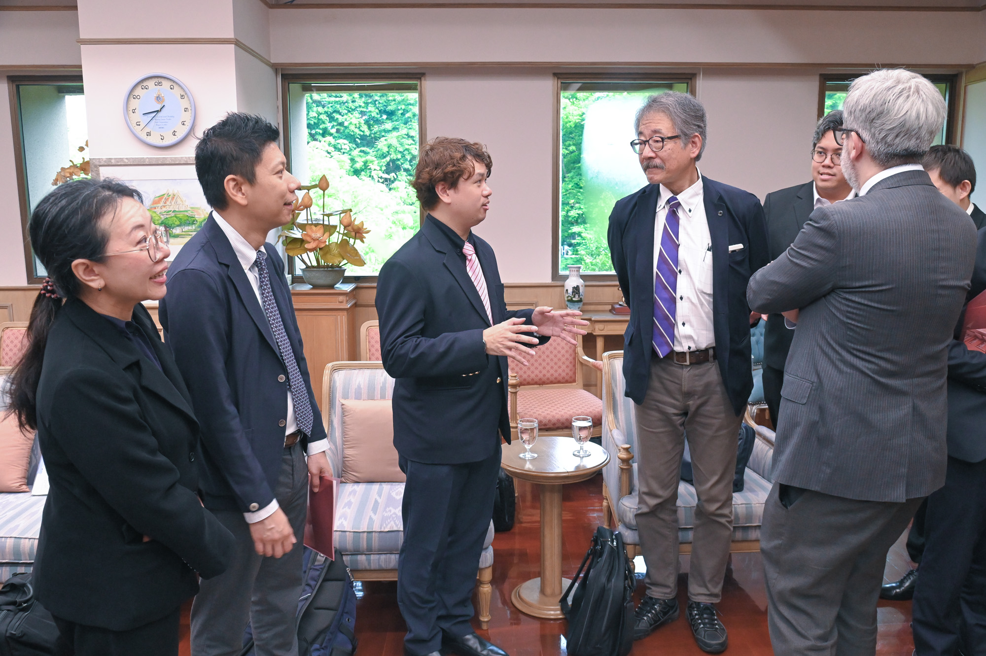 Chulalongkorn University Executives Welcome Tohoku University President to Discuss Academic Collaboration 