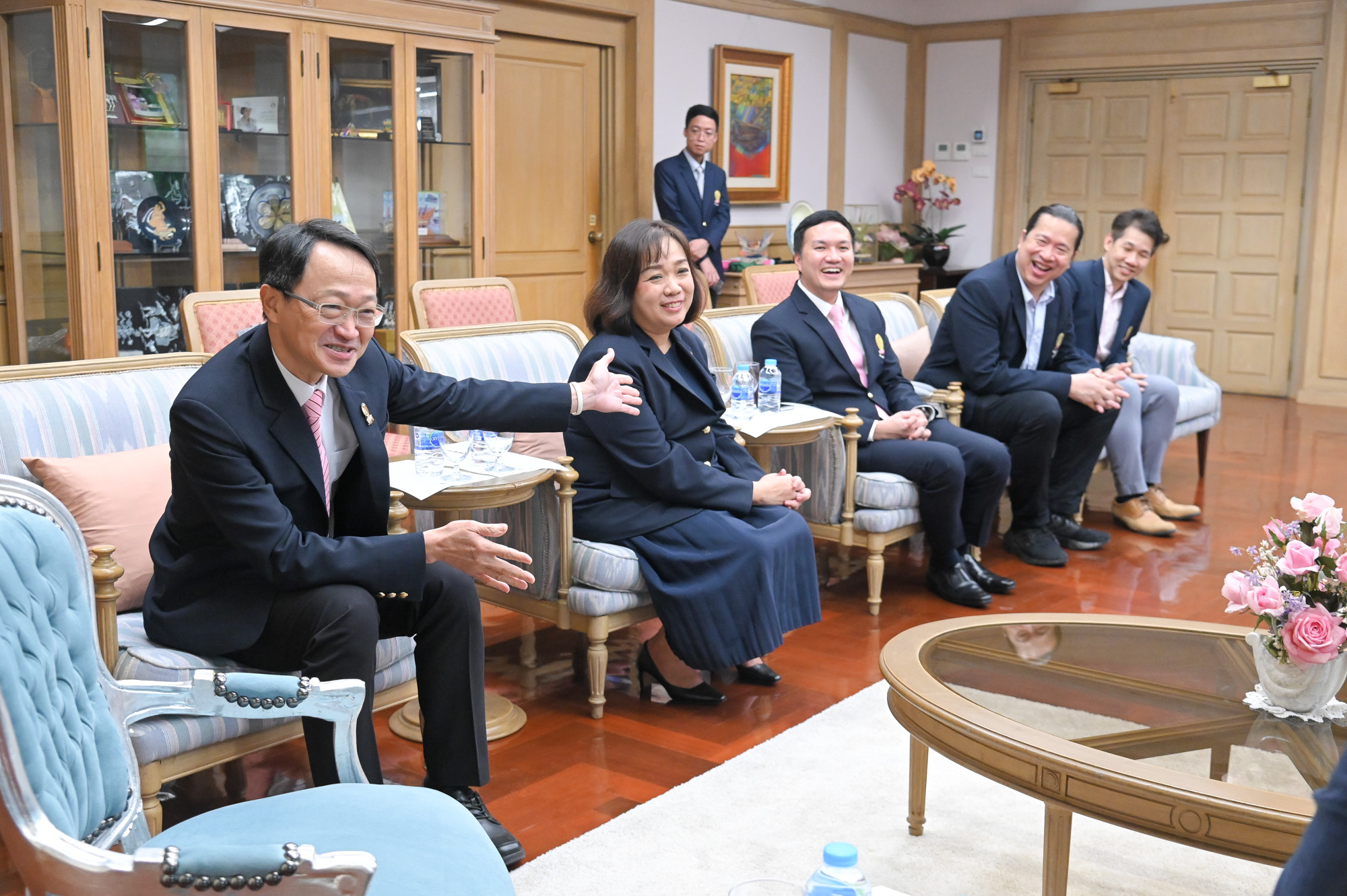 Chulalongkorn University Welcomes Executives from Durham University for Academic Collaboration 