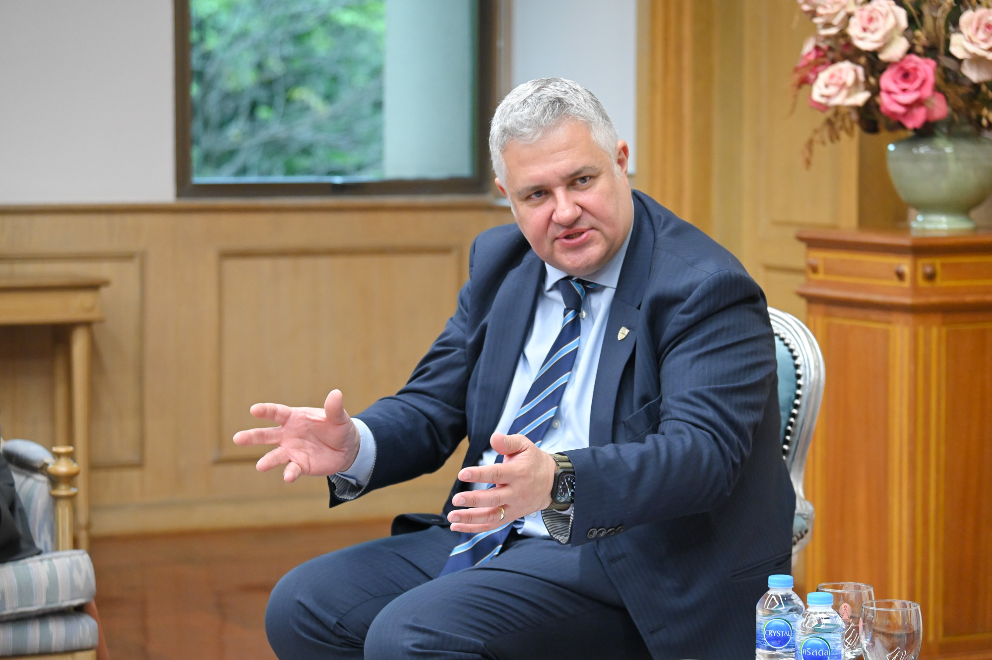 Chulalongkorn University Welcomes Executives from Durham University for Academic Collaboration 