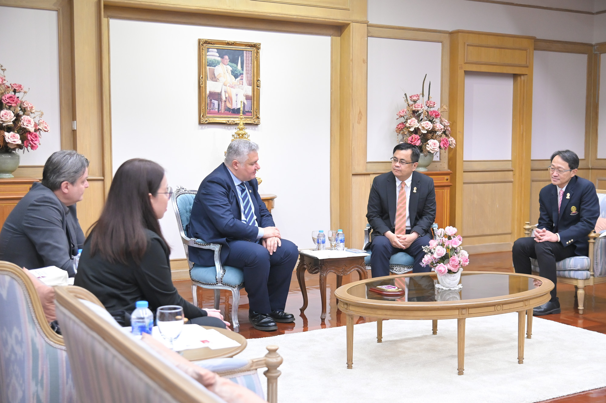 Chulalongkorn University Welcomes Executives from Durham University for Academic Collaboration 