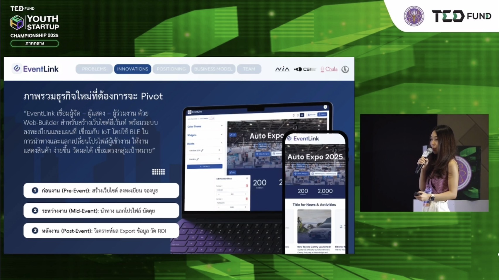 BAScii Senior Project ‘EventLink’ Fast-Tracks Its Way to TED Fund Grant