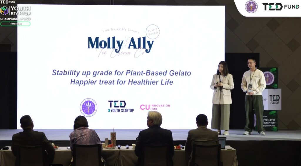 “Molly Ally” Plant-Based Ice Cream from CU Innovation Hub Team Wins 1st Runner-Up at TED Youth Startup Championship 2025