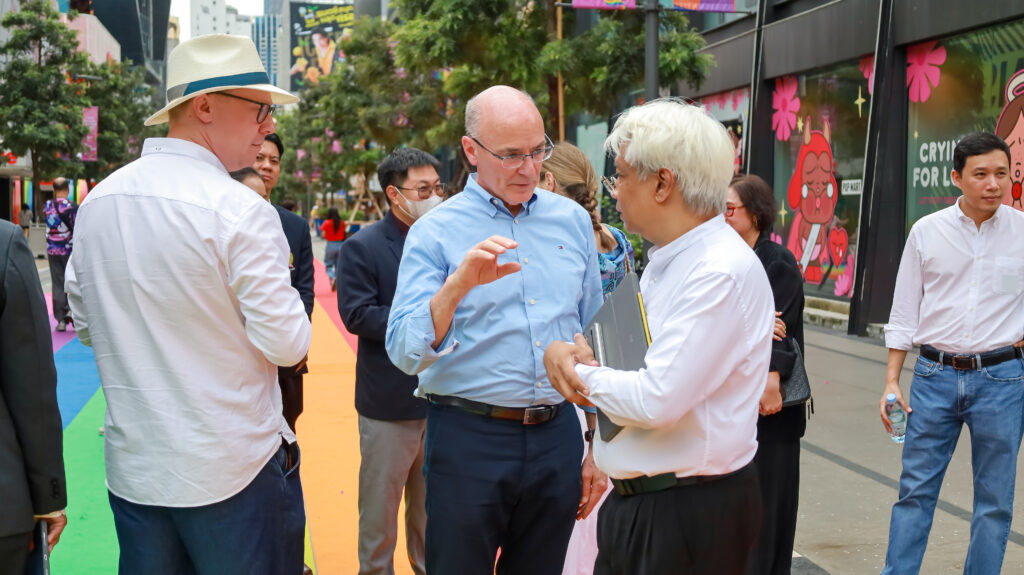 PMCU ต้อนรับ Global Business District Innovation Club