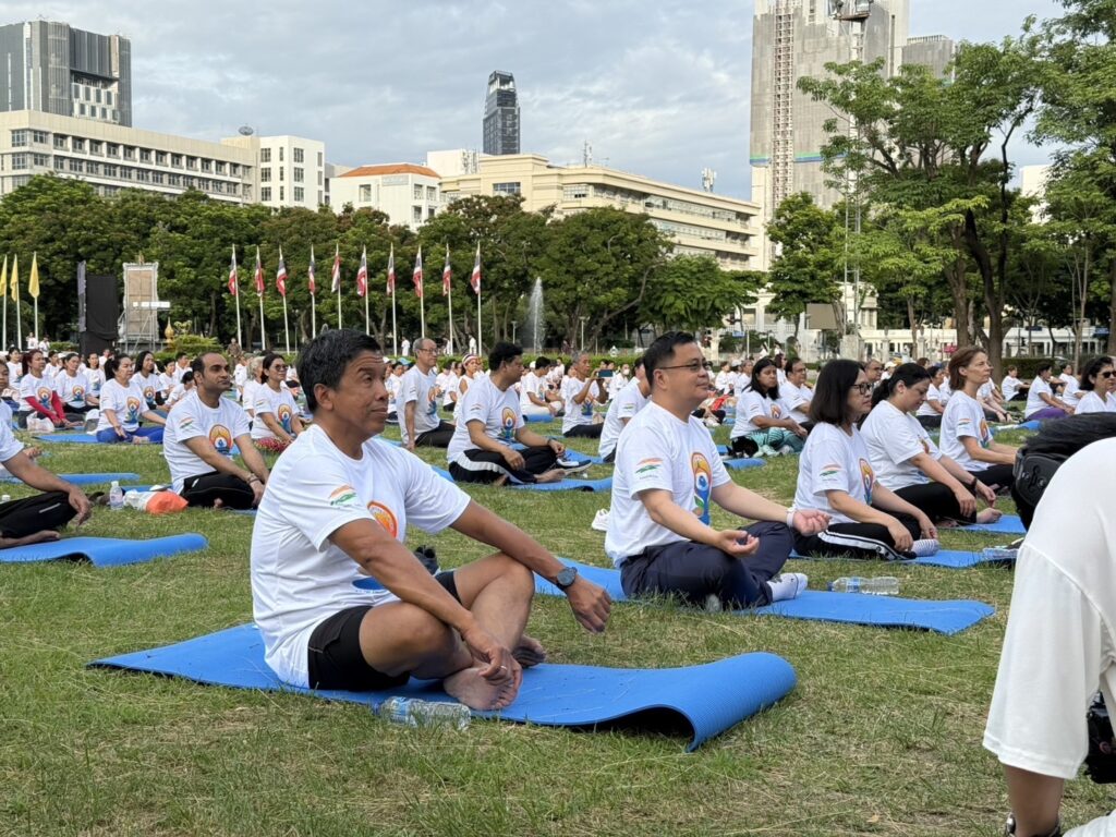 The 11th International Day of Yoga at Chula: "Yoga for One Earth, One Health” 