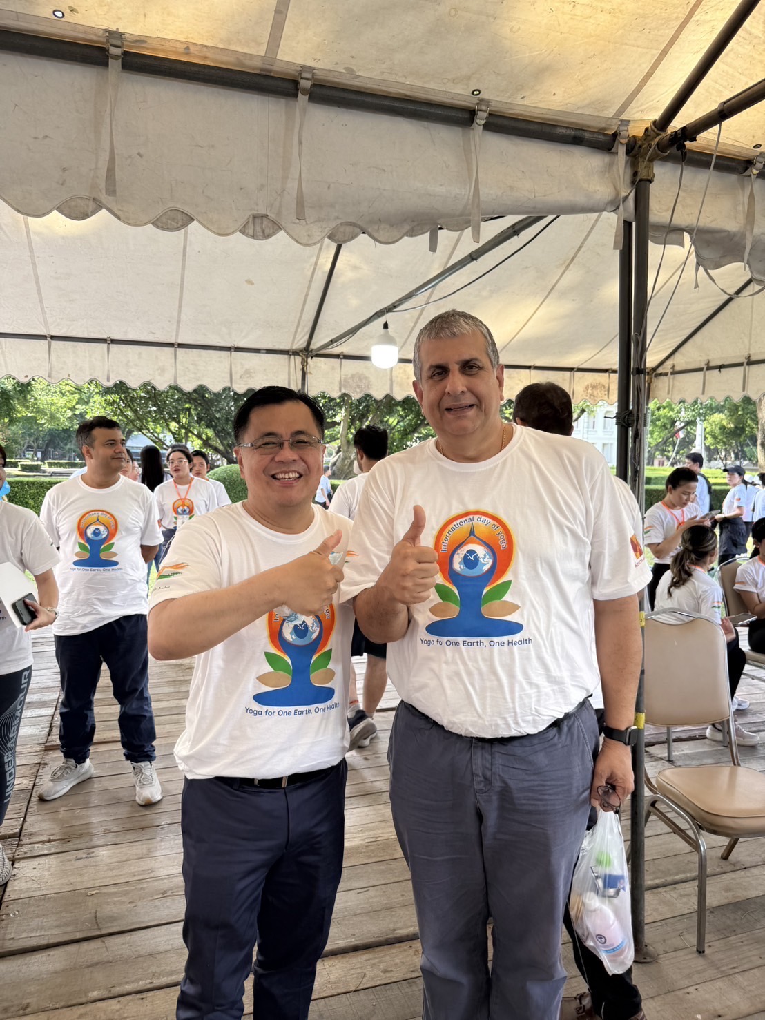 The 11th International Day of Yoga at Chula: "Yoga for One Earth, One Health” 