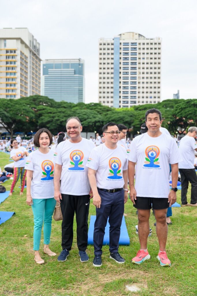 The 11th International Day of Yoga at Chula: "Yoga for One Earth, One Health” 