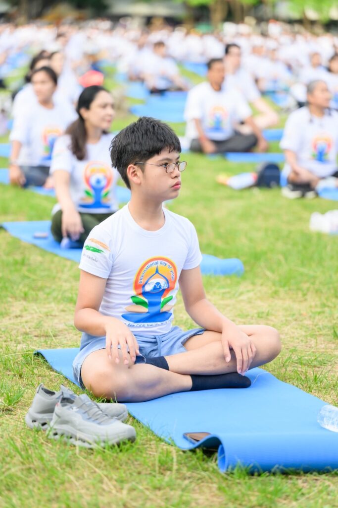 The 11th International Day of Yoga at Chula: "Yoga for One Earth, One Health” 