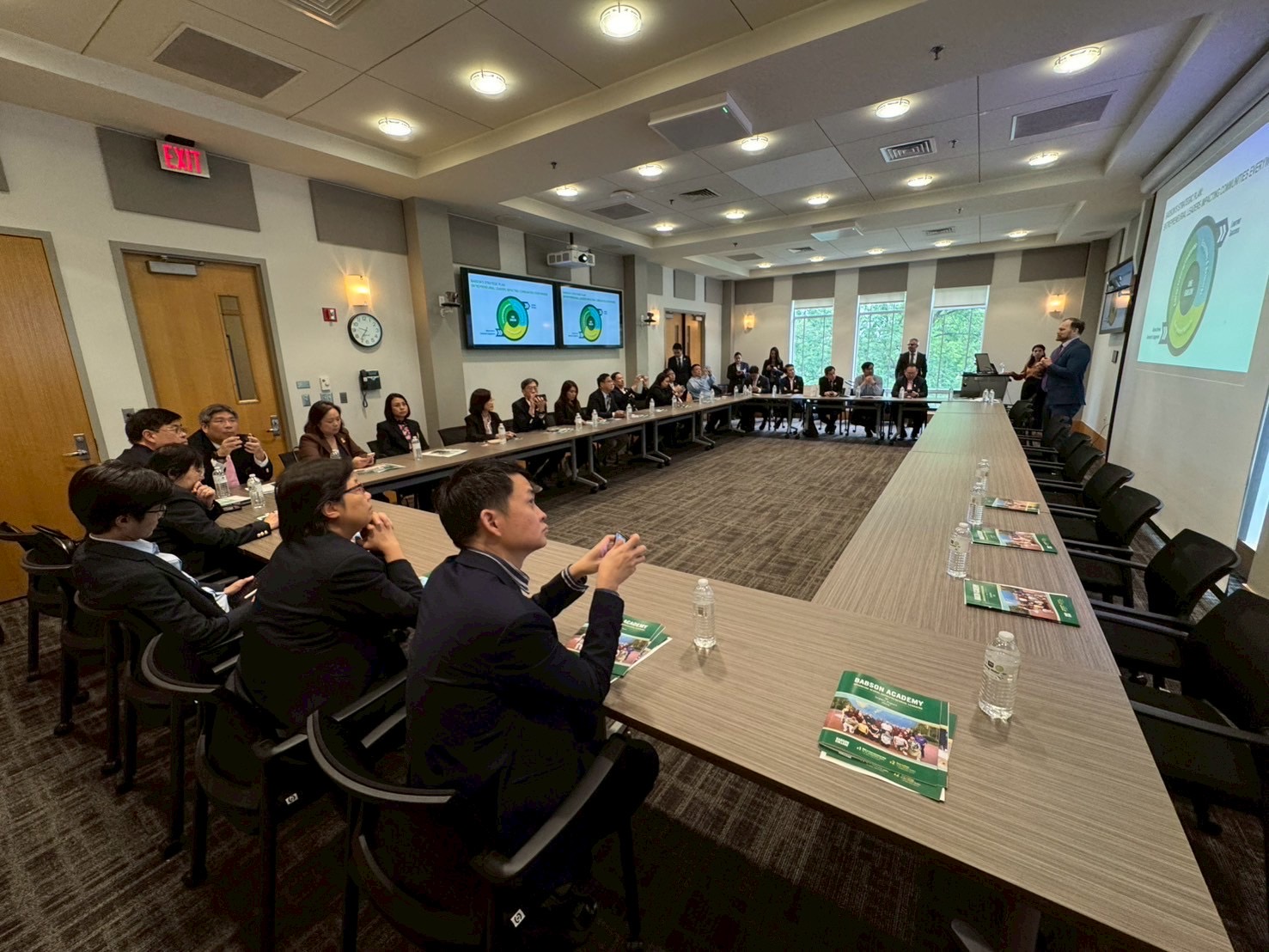 Chula President Visits Babson College, the World’s No. 1 University in Entrepreneurship, to Discuss Academic Collaboration 